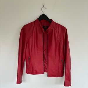 Red Leather Jacket